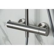 Colonne de douche thermostatique IX INOX - CRISTINA ONDYNA IX40528