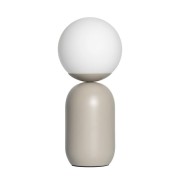 Lampe de table NOTTI Gris Metal et verre E14 - Nordlux 2011035010