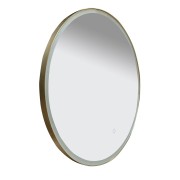 Miroir MOON cadre laiton brossé - CRISTINA ONDYNA MBMOON6096