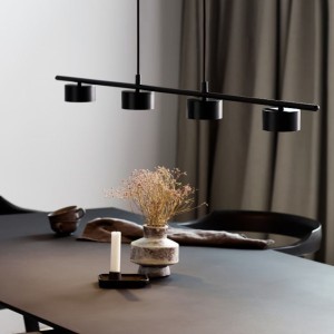 suspension CLYDE Métal et plastique Noir LED - Nordlux 2010813003