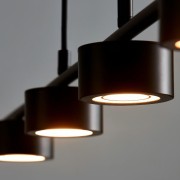 suspension CLYDE Métal et plastique Noir LED - Nordlux 2010813003