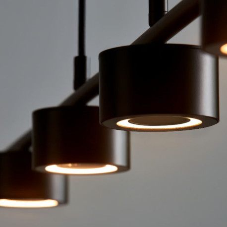 suspension CLYDE Métal et plastique Noir LED - Nordlux 2010813003