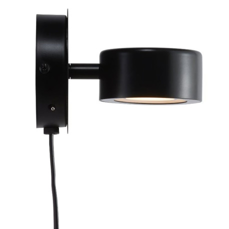Applique murale CLYDE Métal et plastique Noir LED - Nordlux 2010821003