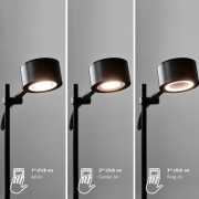 Lampe CLYDE de table Métal et plastique Noir LED - Nordlux 2010835003