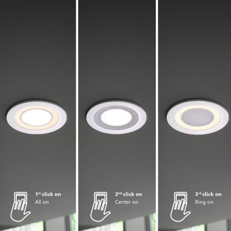 Spot encastré Blanc CLYDE 8 - Nordlux 47500101 