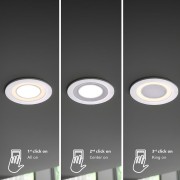 Spot encastré Blanc CLYDE 8 - Nordlux 47500101 