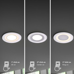 Spot encastré Blanc CLYDE 8 - Nordlux 47500101 