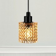 HOLLYWOOD suspension Métal-Verre Orange E27  - Nordlux 46483027 
