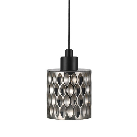 Suspension HOLLYWOOD Métal-Verre Fumé E27 - Nordlux 46483047