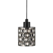 Suspension HOLLYWOOD Métal-Verre Fumé E27 - Nordlux 46483047