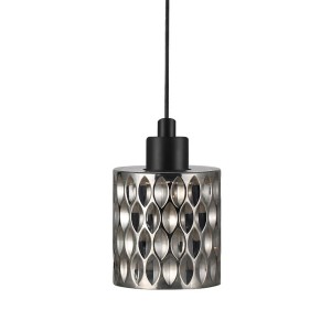 Suspension HOLLYWOOD Métal-Verre Fumé E27 - Nordlux 46483047