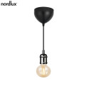 Suspension AVRA Métal Noir-Chrome E27 - Nordlux 84800003