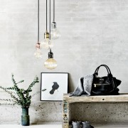 Suspension AVRA Métal Cuivre E27  - Nordlux 84800030