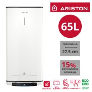 Chauffe-eau électrique mural plat Velis Pro DRY WIFI 65L - ARISTON 3100952