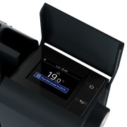 Radiateur chaleur douce BILBAO 4 connecté Horizontal 1000W Gris Ardoise - THERMOR 493828