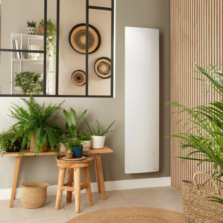 Radiateur électrique Atlantic AGILIA Neo 1800W étroit Vertical Pilotage Intelligent Connecté - 518418