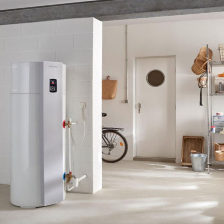 Chauffe-eau thermodynamique Calypso connecte neo vertical sur socle 200L - Atlantic 286047