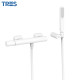 Mitigeur Douche LOFT COLORS Blanc Mat - TRES 20016701BM