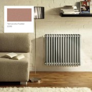 Radiateur Acova chauffage central VUELTA Horizontal 731W Terracotta Faded 0299 - M6C3-12-060C0299