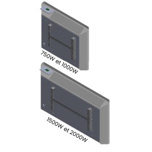 Radiateur electrique Acova 2000W inertie fonte MARA connecté - TMR200090EEZF
