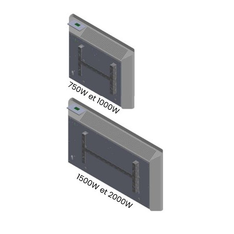 Radiateur electrique Acova inertie fonte MARA connecté