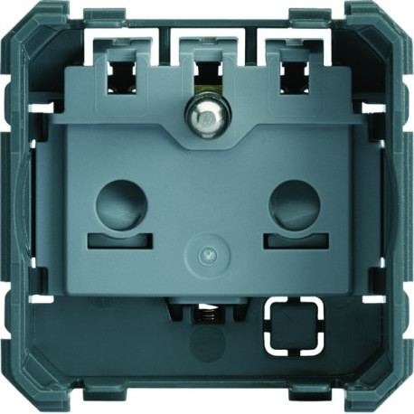 Prise de courant gallery 2P+T carton de 50 - HAGER WXF100B50 