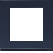 Plaque gallery plastique pour thermostat KNX WKT510 et WKT511 gallery anthracite - HAGER WXP1009 