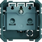 Prise de courant gallery 2P+T carton de 50 - HAGER WXF100B50 