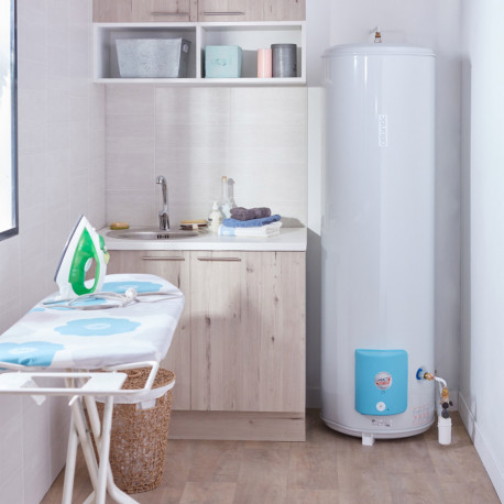 Chauffe-eau électrique Zeneo ACI Hybride vertical mural 050L - Atlantic 153105 
