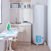 Chauffe-eau électrique Zeneo ACI Hybride vertical mural 050L - Atlantic 153105 