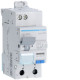 Disj.dif 1P+N 4.5kA C-16A 30mA - DISJ. DIFF.PH-N HAGER ADC823F
