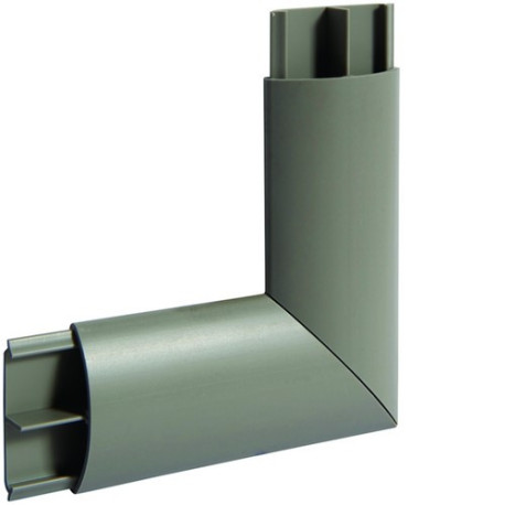 Angle plat pour AK 10x35 Gris - GOULOTTE INSTALLATIO  HAGER AK35105 