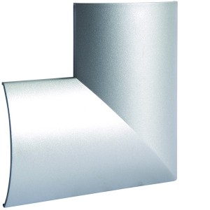 Angle plat AK 18x75 Alu - GOULOTTE INSTALLATIO  HAGER AK75185ALU 