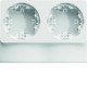 ateha support double pour ATA12x20/30 Pure - HAGER ATA123929016