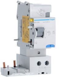 Bloc dif 2P 40A 30mA AC 60Hz - BLOCS DIFFERENTIELS HAGER BD246 