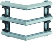 Angle Ext ep12.5mm 2cpts Zing - GOULOTTES ENCASTREES  HAGER BKIS121303DVERZ 