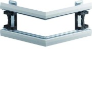 Angle extérieur pour BKIS épais 25mm simple hauteur acier RAL 9016 Pure - HAGER BKIS251303E9016 