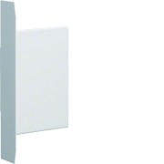 Embout pour BKIS épais 25mm acier RAL 9016 Pure - HAGER BKIS251306E9016 