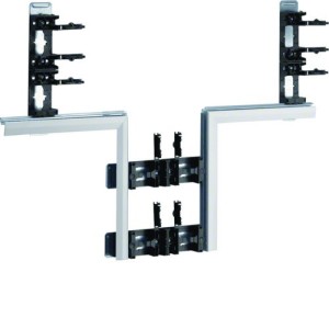 Té pour BKIS épais 25mm acier double hauteur RAL 9016 Pure - HAGER BKIS251308D9016 