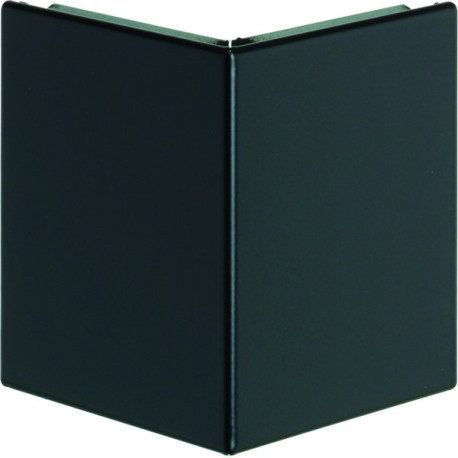 Couv Angle Ext BKIS Noir - GOULOTTES ENCASTREES  HAGER BRS0802A9011 