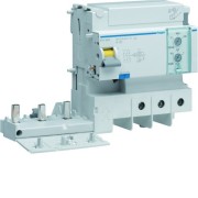 Bloc dif 3P 125A réglable AC - BLOCS DIFFERENTIELS  HAGER BTC380E 