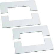 Plaque passage mur DABA 50x80 - HAGER DABA5008089016 