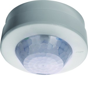 détecteur couloir 30 x 5 mètres de mouvement plafond saillie DALI2 - HAGER EED515 