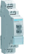 Interrupteur horaire électronique 1 voie annuelle, astronomique, crépusculaire - HAGER EGN100 