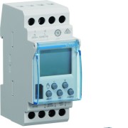 Interrupteur horaire électronique 1 voie hebdomadaire basique - HAGER EGN103 