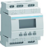 Interrupteur horaire électronique 4 voies annuelle, astronomique, crépusculaire - HAGER EGN400 
