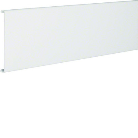 Plaque arrière pr goulotte lifea p 60mm h 110mm PVC rigide RAL 9016 Pure - HAGER FB11029016 