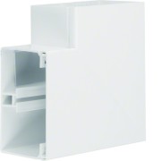 Angle plat lifea pour FB80130 h 130mm x p 82mm 4 agrafes RAL 9016 Pure - HAGER FB8013059016 