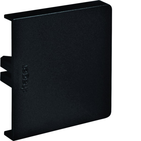 Embout queraz enclipsage direct pour GBD(A)50050 RAL 9011 noir - HAGER GBD5005069011 