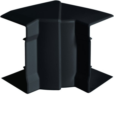 Angle intérieur queraz enclipsage direct pour GBD(A)50085 RAL 9011 noir - HAGER GBD5008549011 